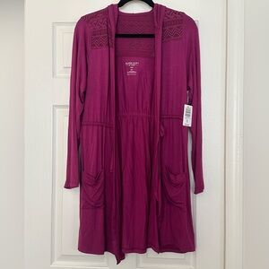 Torrid Boysenberry Lace Anorak